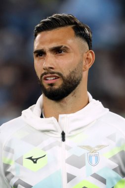 Roma, İtalya 18.08.2024: Lazio 'lu Taty Castellanos İtalya Futbol Şampiyonası Serie A Enilive 2024-2025 karşılaşmasında 18 Ağustos 2024' te Roma 'daki Stadio Olimpico' da SS Lazio - Venezia FC karşılaşması.