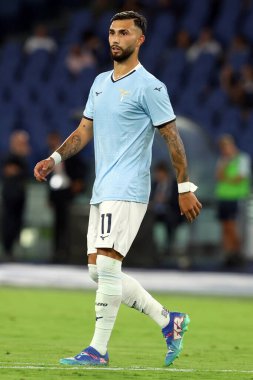 Roma, İtalya 18.08.2024: Lazio 'lu Taty Castellanos İtalya Futbol Şampiyonası Serie A Enilive 2024-2025 karşılaşmasında 18 Ağustos 2024' te Roma 'daki Stadio Olimpico' da SS Lazio - Venezia FC karşılaşması.