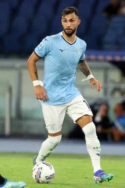 Roma, İtalya 18.08.2024: Lazio 'lu Taty Castellanos İtalya Futbol Şampiyonası Serie A Enilive 2024-2025 karşılaşmasında 18 Ağustos 2024' te Roma 'daki Stadio Olimpico' da SS Lazio - Venezia FC karşılaşması.