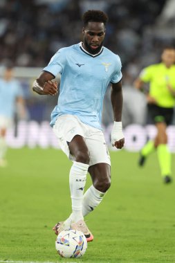 Roma, İtalya 16.09.2024: Lazio 'lu Boulaye Dia İtalyan futbol şampiyonluğu sırasında Serie A Enilive 2024-2025 karşılaşmasında SS Lazio Hellas Verona' ya karşı Eylül 2024 'te Roma' daki Stadio Olimpico 'da oynanan karşılaşma..