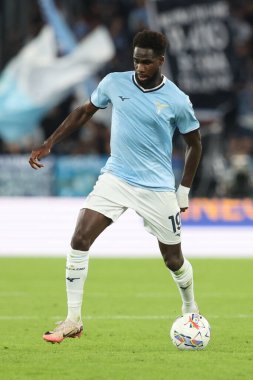 Roma, İtalya 16.09.2024: Lazio 'lu Boulaye Dia İtalyan futbol şampiyonluğu sırasında Serie A Enilive 2024-2025 karşılaşmasında SS Lazio Hellas Verona' ya karşı Eylül 2024 'te Roma' daki Stadio Olimpico 'da oynanan karşılaşma..
