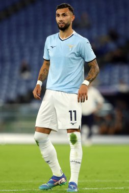 Roma, İtalya 16.09.2024: İtalyan futbol şampiyonluğu sırasında Lazio 'lu Taty Castellanos Serie A Enilive 2024-2025 karşılaşmasında SS Lazio Hellas Verona' ya karşı Eylül 2024 'de Roma' daki Stadio Olimpico 'da oynanan karşılaşma.