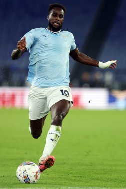 Roma, İtalya 16.09.2024: Lazio 'lu Boulaye Dia İtalyan futbol şampiyonluğu sırasında Serie A Enilive 2024-2025 karşılaşmasında SS Lazio Hellas Verona' ya karşı Eylül 2024 'te Roma' daki Stadio Olimpico 'da oynanan karşılaşma..