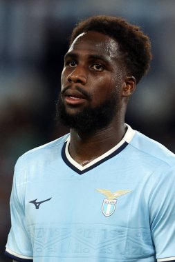 Roma, İtalya 16.09.2024: Lazio 'lu Boulaye Dia İtalyan futbol şampiyonluğu sırasında Serie A Enilive 2024-2025 karşılaşmasında SS Lazio Hellas Verona' ya karşı Eylül 2024 'te Roma' daki Stadio Olimpico 'da oynanan karşılaşma..