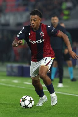 Bologna, İtalya 18.09.2024: UEFA Şampiyonlar Ligi 2024-2025, birinci gün, futbol maçı Bologna FC 1909 - Shakhtar Donetsk, Renato Dall 'Ara Stadyumu, Eylül 2024.