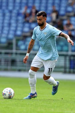Roma, İtalya 6.10.2024: Lazio 'lu Taty Castellanos İtalya Futbol Şampiyonası sırasında Serie A Enilive 2024-2025 Maçı' nda SS Lazio Empoli FC 'ye karşı 6 Ekim 2024' te Roma 'daki Stadio Olimpico' da oynanacak..