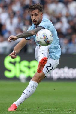 Roma, İtalya 6.10.2024: İtalyan futbol şampiyonası sırasında Castrovillari Lazio Serie A Enilive 2024-2025 karşılaşmasında SS Lazio Empoli FC ile 6 Ekim 2024 'te Roma' daki Stadio Olimpico 'da karşılaştı..