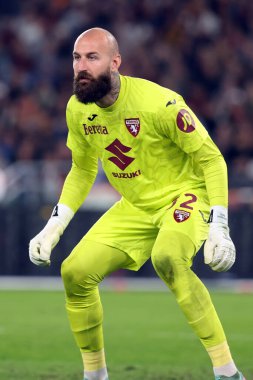 Roma, İtalya 31.10.2024: Torino 'lu Milinkoviç-Saviç İtalya Futbol Şampiyonası sırasında Serie A Enilive 2024-2025 AS Roman-Torino Fc maçında 31 Ekim 2024' te Roma 'daki Stadio Olimpico' da karşılaştı..