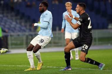 Roma, İtalya 4.11.2024: Lazio 'dan Boulaye Dia gol attı ve İtalya futbol şampiyonası Serie A Enilive 2024-2025 karşılaşmasında takımla birlikte kutlama yaptı: SS Lazio - Cagliari Calcio maçı 4 Kasım 2024' te Roma 'da Stadio Olimpico' da yapıldı..