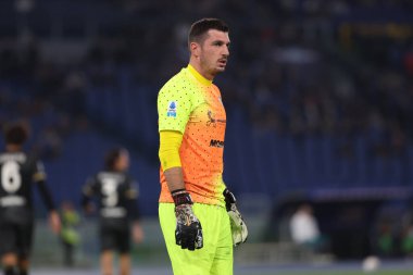 Roma, İtalya 4.11.2024: İtalya Futbol Şampiyonası sırasında Serie A Enilive 2024-2025 karşılaşmasında SS Lazio-Cagliari Calcio, Roma 'da 4 Kasım 2024' te Stadio Olimpico 'da karşılaşmıştır..