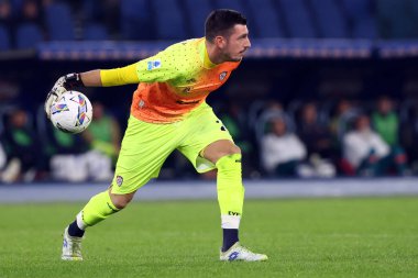 Roma, İtalya 4.11.2024: Cagliari 'li Simone Scuffet\ İtalya Futbol Şampiyonası sırasında Serie A Enilive 2024-2025 karşılaşmasında SS Lazio ve Cagliari Calcio 4 Kasım 2024' te Roma 'daki Stadio Olimpico' da karşı karşıya geldiler..