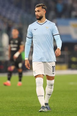 Roma, İtalya 4.11.2024: Lazio 'lu Taty Castellanos İtalya Futbol Şampiyonası sırasında Serie A Enilive 2024-2025 karşılaşmasında SS Lazio - Cagliari Calcio maçı 4 Kasım 2024' te Roma 'daki Stadio Olimpico' da yapıldı..