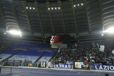 Roma, İtalya 07.11.2024: Uefa Avrupa Ligi 2024-2025, 4. gün, SS Lazio Fc Porto ile 7 Kasım 2024 'te Roma Olimpiyat Stadyumu' nda oynanan futbol maçı..