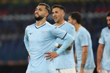 Roma, İtalya 07.11.2024: Uefa Avrupa Ligi 2024-2025 gününde Lazio 'lu Taty Castellanos, 7 Kasım 2024 tarihinde Roma Olimpiyat Stadyumu' nda SS Lazio ile Fc Porto arasında oynanan futbol karşılaşması..