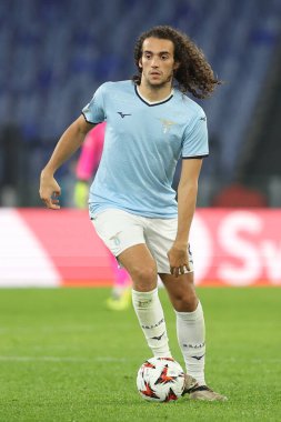 Roma, İtalya 28.11.2024: Uefa Avrupa Ligi 2024-2025 gününde Lazio ile Ludogorets Razgrad arasındaki futbol karşılaşması Roma Olimpiyat Stadyumu 'nda gerçekleşti..