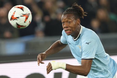 Roma, İtalya 28.11.2024: Uefa Avrupa Ligi 2024-2025 gününde Tijjani Noslin, SS Lazio ile Ludogorets Razgrad arasındaki futbol karşılaşması Roma Olimpiyat Stadyumu 'nda gerçekleşti..