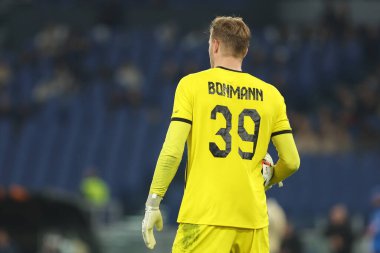 Roma, İtalya 28.11.2024: Uefa Avrupa Ligi 2024-2025 'te Hendrik Bonmann, 5. gün, SS Lazio ile Ludogorets Razgrad arasında Roma Olimpiyat Stadyumu' nda oynanan futbol karşılaşması..