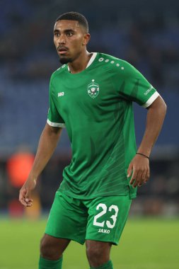 Rome, Italy 28.11.2024:  Deroy Duarte of Ludogorets  during the Uefa Europa League 2024-2025, day 5, football match between SS Lazio vs Ludogorets Razgrad at Olympic Stadium in Rome. clipart