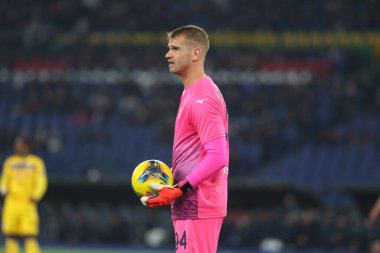 Roma, İtalya 28.12.2024: İtalya Futbol Şampiyonası sırasında Serie A Enilive 2024-2025 maçında SS Lazio ve Atalanta Bergamasca Calcio Roma 'daki Stadio Olimpico' da karşılaşacak..