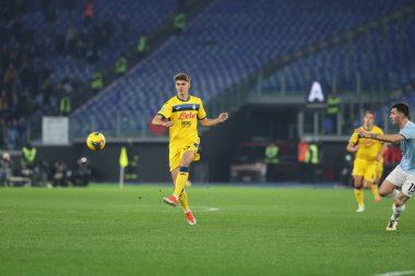 Roma, İtalya 28.12.2024: İtalya Futbol Şampiyonası sırasında Serie A Enilive 2024-2025 maçında SS Lazio ve Atalanta Bergamasca Calcio Roma 'daki Stadio Olimpico' da karşılaşacak..
