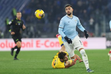 Roma, İtalya 28.12.2024: Lazio 'lu Taty Castellanos İtalya Futbol Şampiyonası sırasında Serie A Enilive 2024-2025 karşılaşmasında SS Lazio, Atalanta Bergamasca Calcio' ya karşı Roma 'daki Stadio Olimpico' da.