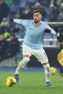 Roma, İtalya 28.12.2024: Lazio 'lu Taty Castellanos İtalya Futbol Şampiyonası sırasında Serie A Enilive 2024-2025 karşılaşmasında SS Lazio, Atalanta Bergamasca Calcio' ya karşı Roma 'daki Stadio Olimpico' da.