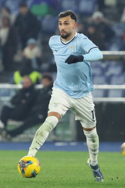 Roma, İtalya 28.12.2024: Lazio 'lu Taty Castellanos İtalya Futbol Şampiyonası sırasında Serie A Enilive 2024-2025 karşılaşmasında SS Lazio, Atalanta Bergamasca Calcio' ya karşı Roma 'daki Stadio Olimpico' da.