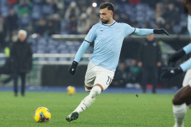 Roma, İtalya 28.12.2024: Lazio 'lu Taty Castellanos İtalya Futbol Şampiyonası sırasında Serie A Enilive 2024-2025 karşılaşmasında SS Lazio, Atalanta Bergamasca Calcio' ya karşı Roma 'daki Stadio Olimpico' da.