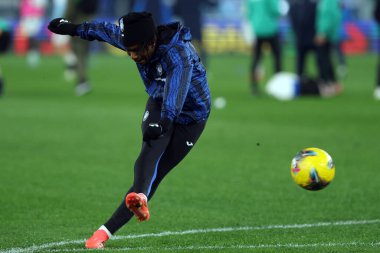 Rome, Italy 28.12.2024 : Ademola Lookman of Atalanta  during Italian football championship Serie A Enilive 2024-2025  match SS Lazio vs Atalanta Bergamasca Calcio at Stadio Olimpico in Rome. clipart