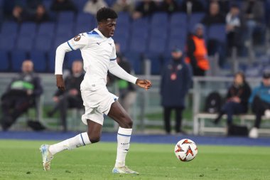 Roma, İtalya 23.01.2025: Uefa Avrupa Ligi 2024-2025 sezonunda Lazio Balde of Lazio, 7. gün, SS Lazio ile Real Sociedad de Futbol arasında Roma Olimpiyat Stadyumu 'nda oynanan futbol maçı..