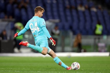 Roma, İtalya 31.03.2025: İtalyan futbol şampiyonası sırasında Lazio İvan Provedel Serie A Enilive 2024-2025 karşılaşmasında SS Lazio Torino FC 'ye karşı Roma' da Stadio Olimpico 'da