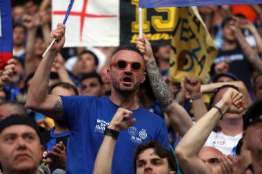 Münih, Almanya 31 Mayıs 2025: Taraftarlar