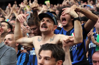 Münih, Almanya 31 Mayıs 2025: Taraftarlar