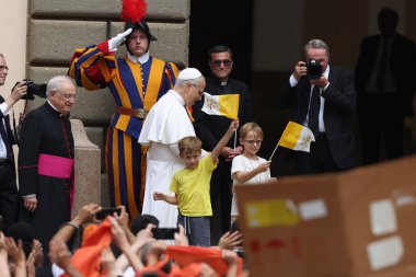 Castelgandolfo, İtalya - 15 Ağustos 2025: