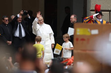 Castelgandolfo, İtalya - 15 Ağustos 2025: