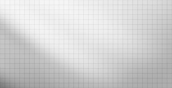 白い正方形のタイルの壁抽象的な照明の背景 — ストック写真