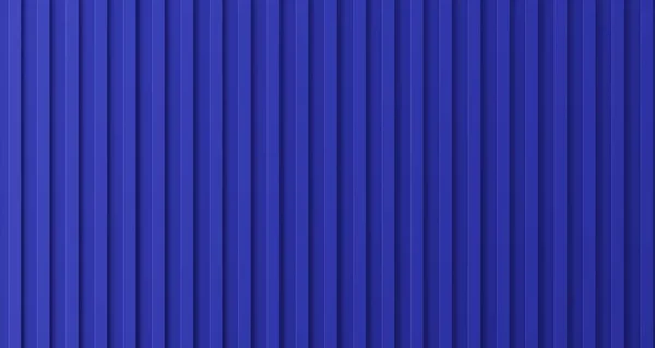 Blue Corrugated Metal Lyx Bakgrund Och Konsistens — Stockfoto