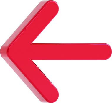 Ok 3d simgesi izole edildi.