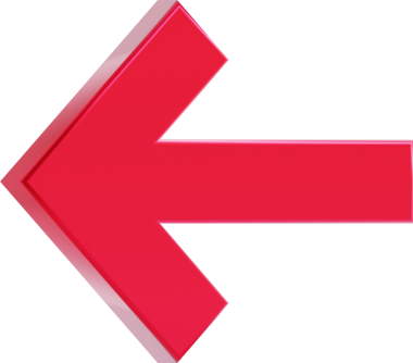 Ok 3d simgesi izole edildi.