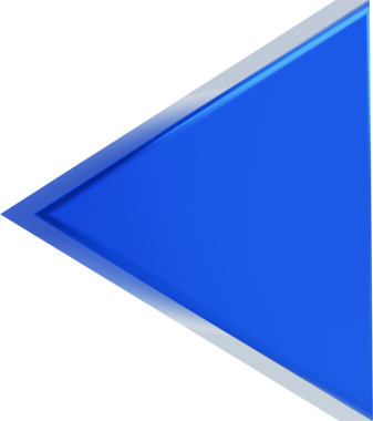 Mavi ok 3d simgesi izole edildi.