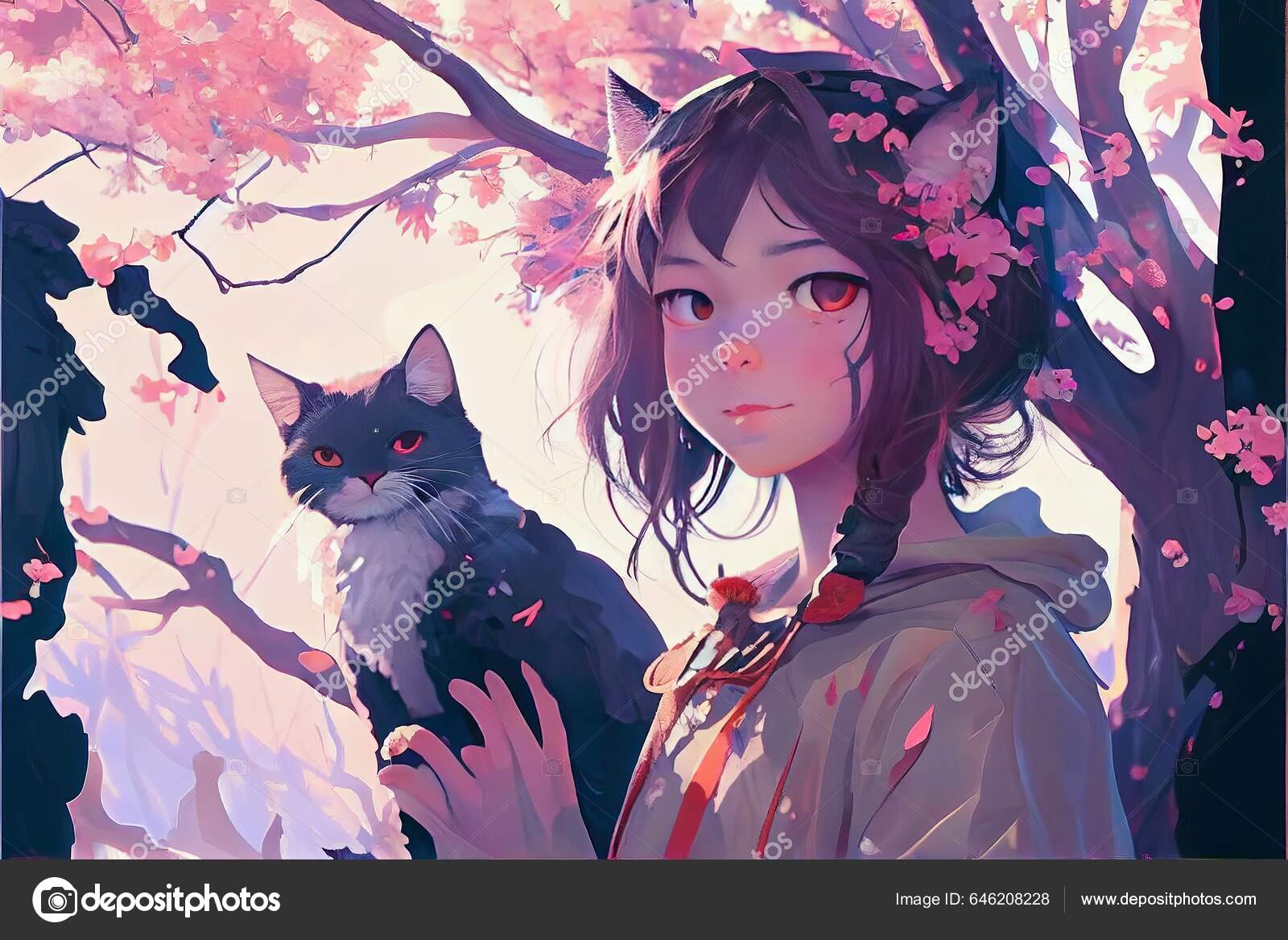 Vetores de Personagens De Desenho Animado De Manga Girl De Anime Bruxa De  Halloween e mais imagens de Adolescente - iStock