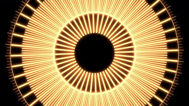 Chakra Spinning Light Motion Loop Centro Animação Loop — Vídeo de Stock
