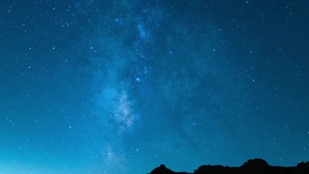 Chuveiro Meteoro Bootídeo Junho Láctea Galaxy 50Mm Sudoeste Sky Inclinar — Vídeo de Stock