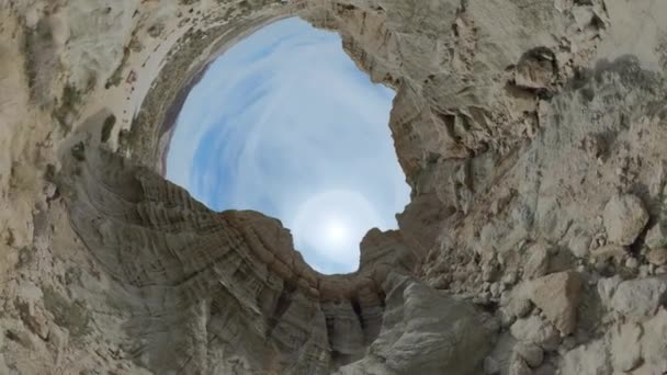 Red Rock Canyon Slot Canyon Piccolo Pianeta Nel Deserto Del — Video Stock