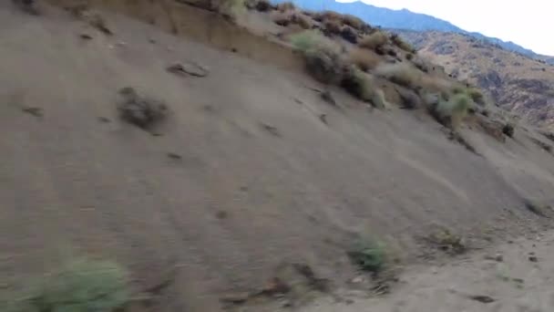 Sierra Nevada Mts Horseshoe Meadow Road Ascend Multicam Tre Kvartal — Stockvideo