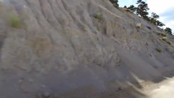 Сьєрра Невада Mts Horseshoe Meadow Road Ascend Multicam Три Чверті — стокове відео