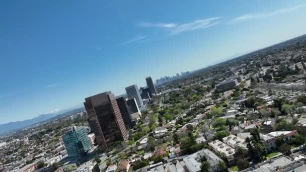 Beverly Hills San Vicente Blvd Fpv 캘리포니아 — 비디오