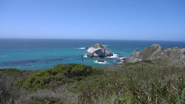 Big Sur San Martin Vista Point Californie États Unis — Video