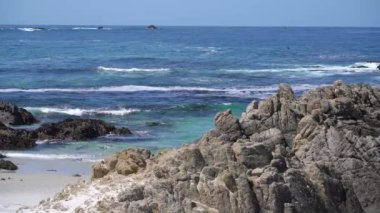 Bird Rock Vista Point California 'dan Monterey 17 Mile Drive Seal Rock