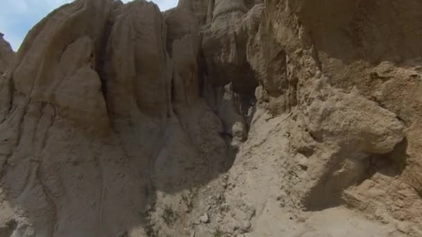 Red Rock Canyon Slot Canyon Pustyni Mojave California Usa — Wideo stockowe
